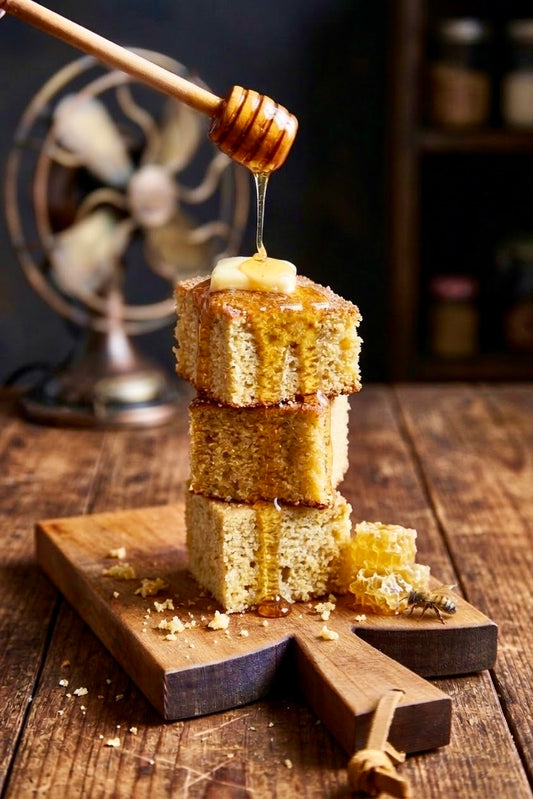 Honey Buttermilk Cornbread- Half Dozen Squares